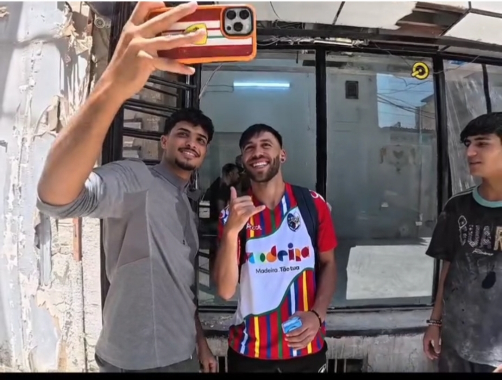 Jovem madeirense promove região no Iraque (com vídeo)
