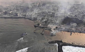 Dezenas de mortos na Ilha de Maui. Funchal &eacute; munic&iacute;pio geminado com Havai.