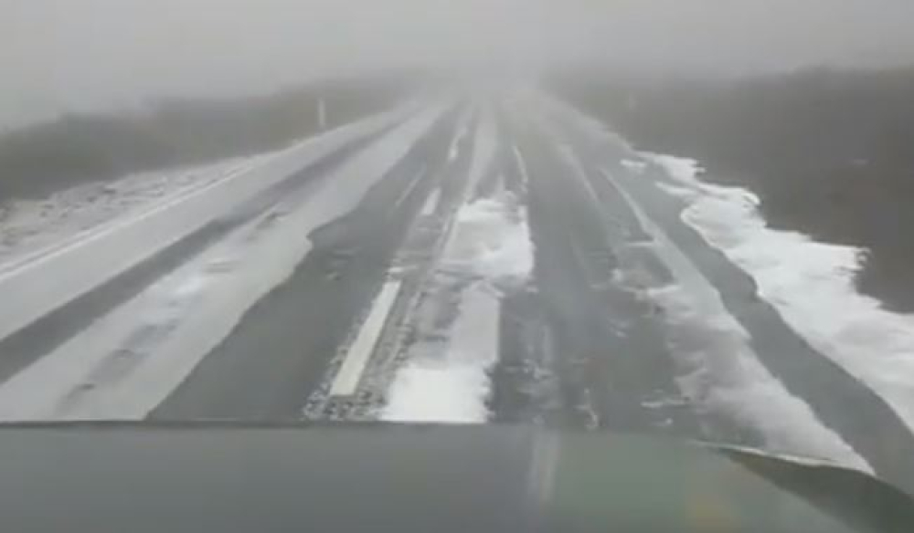 Neve no Paul da Serra