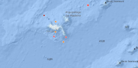 Sismo a Noroeste do Porto Moniz