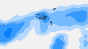 Tempo mais frio e com chuva