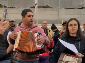 A "Vaquinha" animou a Missa do Parto dos Arredados (com v&iacute;deo)