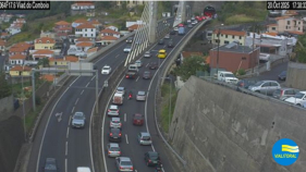 Acidente na zona da Pestana J&uacute;nior