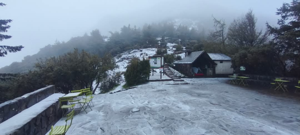 Neve voltou aos pontos mais altos da Ilha