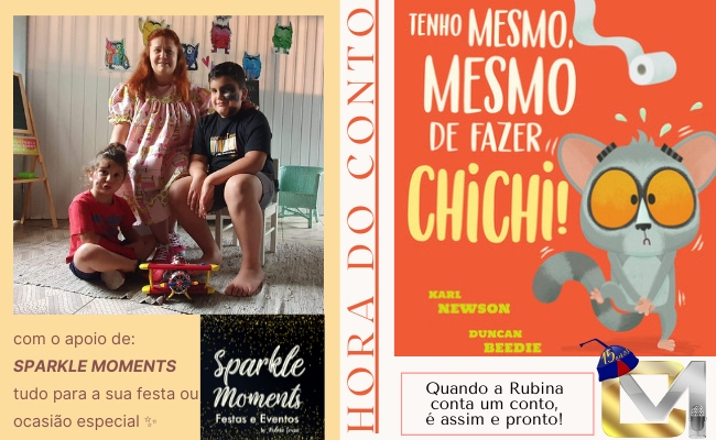 Hora do Conto - Tenho mesmo, mesmo de fazer chichi