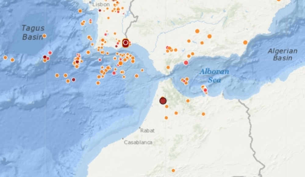 Sismo em Marrocos sentido em Portugal