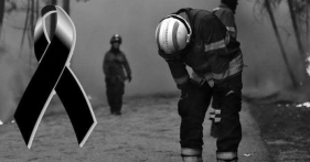 Bombeiros prestam homenagem a colega v&iacute;tima de morte inesperada