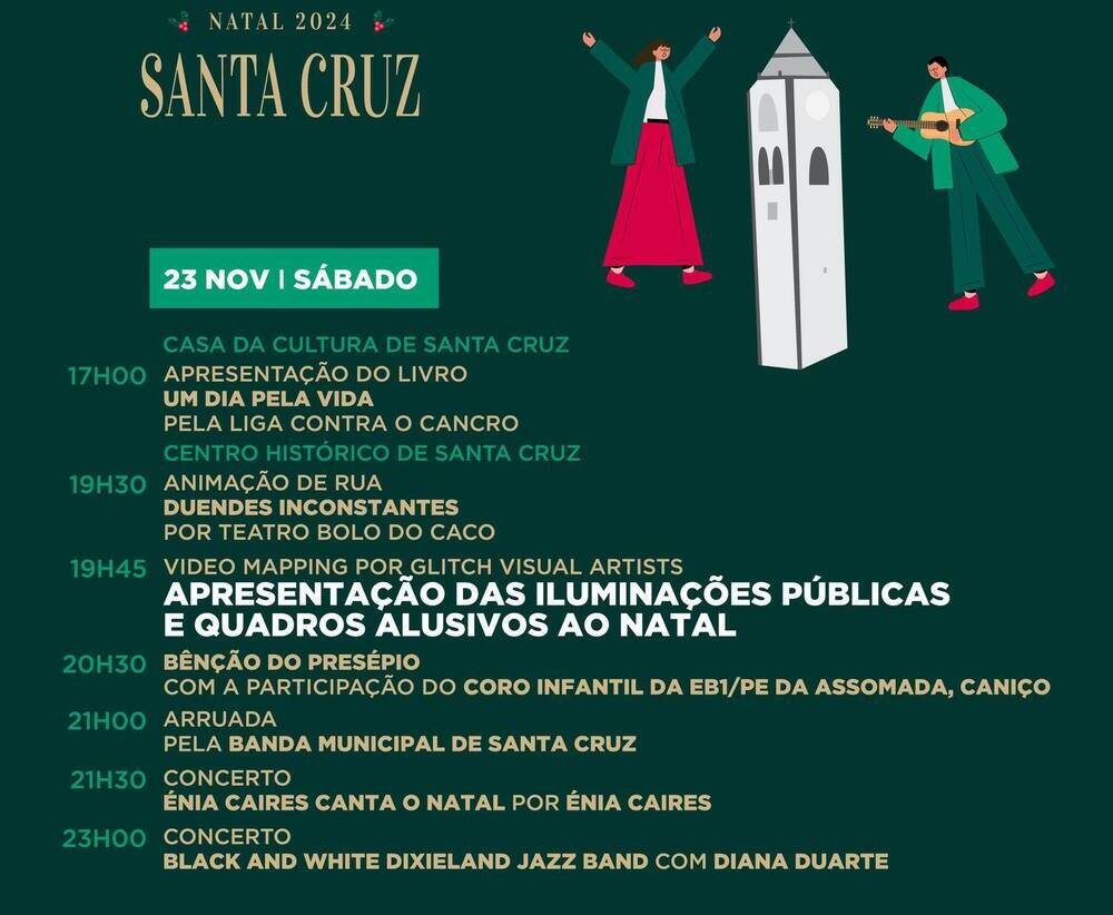 Natal começa hoje em Santa Cruz