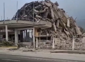 Hotel de madeirenses colapsou na Venezuela