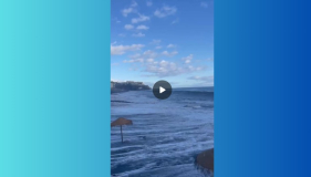 Alerta para riscos de mar&eacute;s vivas, na Madeira (com v&iacute;deo)