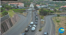 Acidente na Via R&aacute;pida, em C&acirc;mara de Lobos