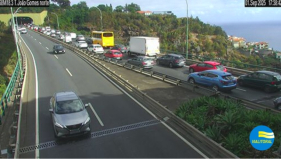 Acidente na Ponte da Ribeira Jo&atilde;o Gomes