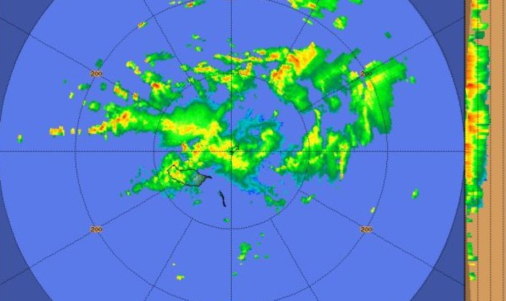 Chuva mais intensa a oeste da Madeira