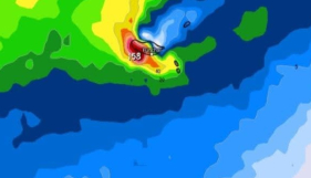 Vem a&iacute; neve, chuva e agita&ccedil;&atilde;o mar&iacute;tima