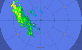 Chuva e trovoada, esta manh&atilde;, na Madeira