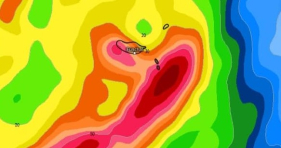 Previs&otilde;es continuam a apontar para chuva forte no domingo