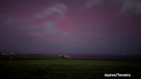Aurora Boreal na Ilha Terceira, A&ccedil;ores