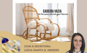 De p&eacute;s para o mundo das palavras - Cadeira vazia