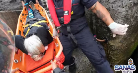 Turista resgatada na Ponta de S&atilde;o Louren&ccedil;o
