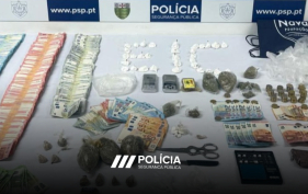 PSP deteve 4 pessoas pelo crime de tr&aacute;fico de droga