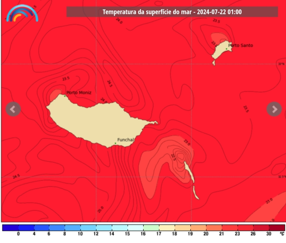 Temperaturas devem atingir os 30 graus, na Madeira